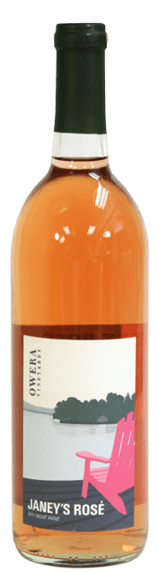 Janey’s Rose bottle product shot