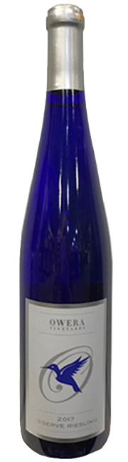 Reserve Riesling 2017 bottle product shot
