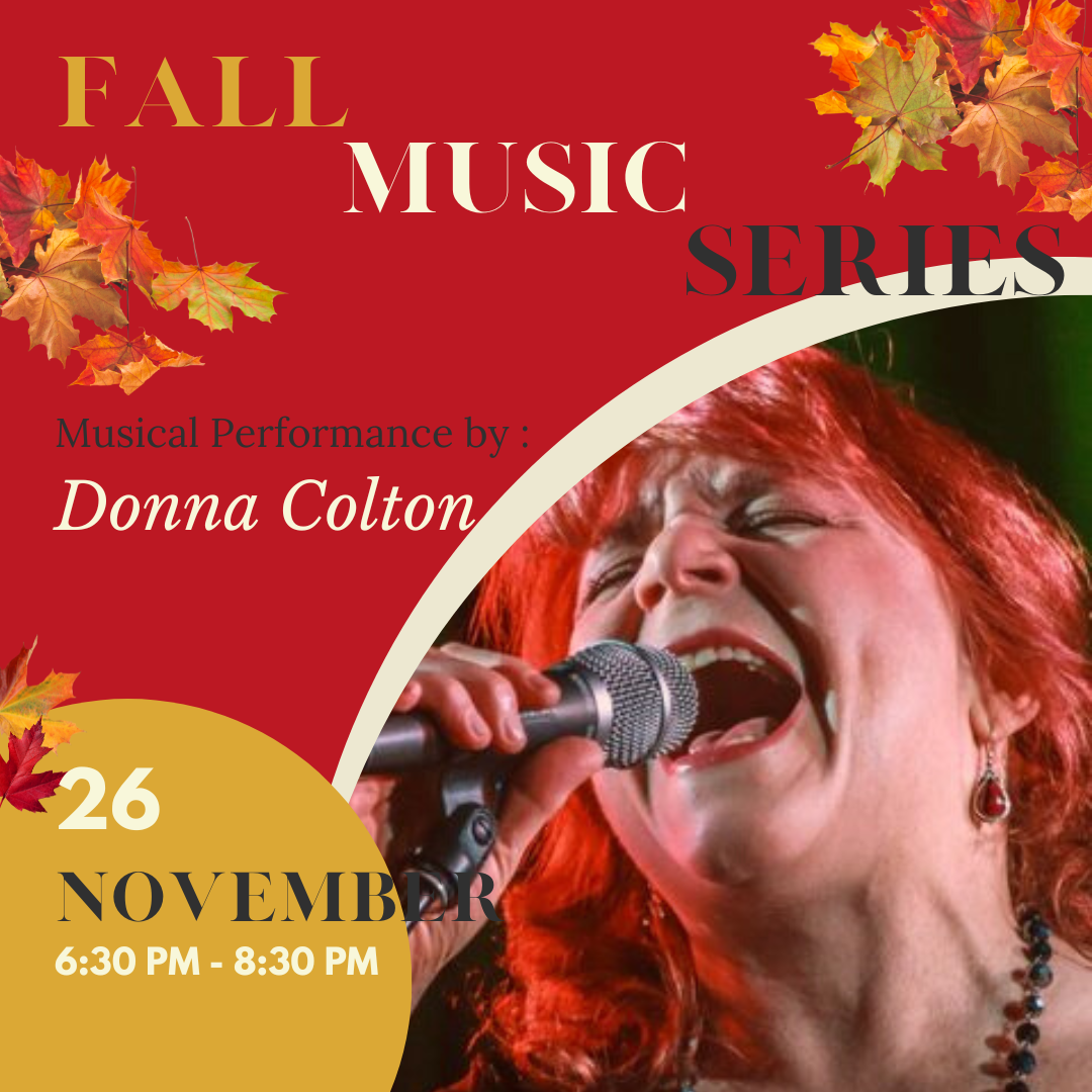 red yellow orange brown leaves, musical performance